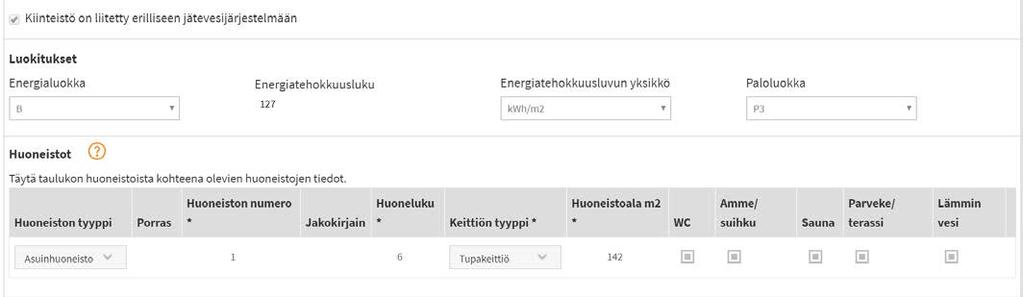 3. Asiakas (yleensä pääsuunnittelija) käy keskustelua rakennusluvan käsittelijän kanssa ja rakennuksen sekä huoneiston tiedot muokataan (pääsuunnittelija) asianmukaiseen kuntoon.