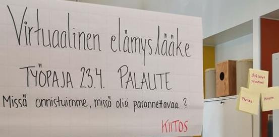 Palaute päivästä Päivän aikana kerättiin Post it -lapuille palautetta päivästä ja jälkikäteen oli mahdollisuus antaa palautetta myös sähköisesti.