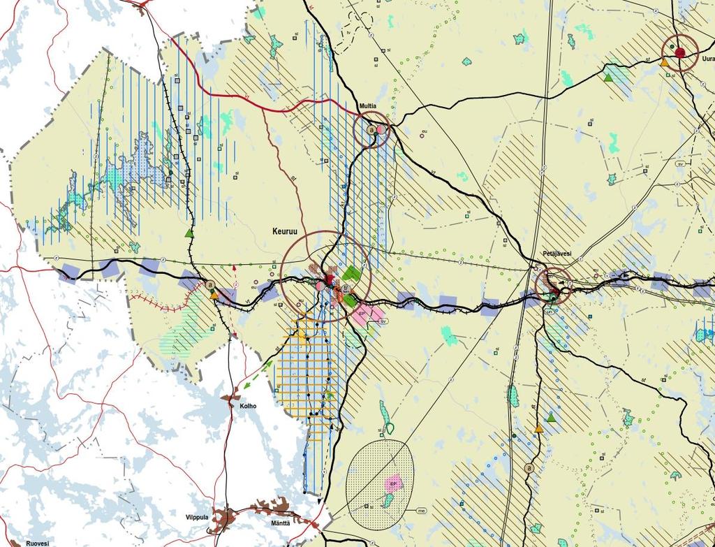 KESKI-SUOMEN TARKISTETTU MAAKUNTAKAAVA Keski-Suomen tarkistettu maakuntakaava korvaa kaikki aikaisemmat maakuntakaavat eli Keski- Suomen maakuntakaavan, 1., 2., 3. ja 4.