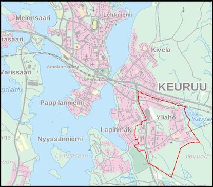 toimintojen luonne huomioidaan. Asemakaavamuutoksen yhteydessä tutkitaan virastotalon sekä rivitalon korjausrakentamista ja purkamista.