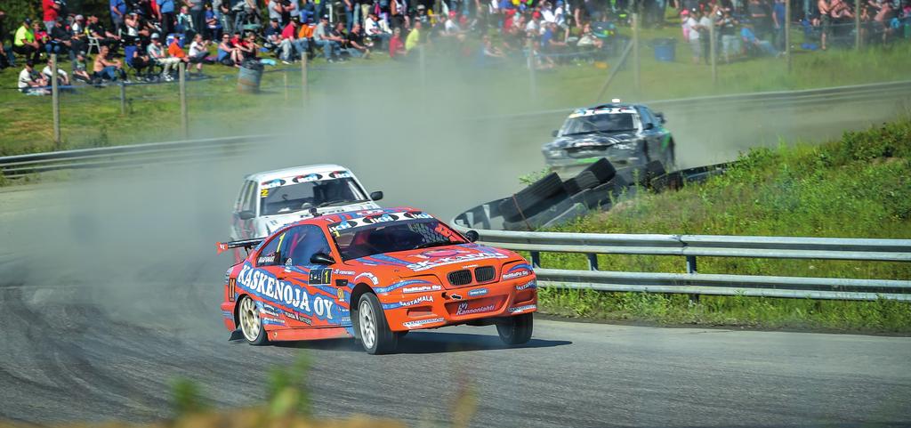 Rallicrossin SM-pistetaistelu kiihtyy Botniaringillä Rallicrossin SM-sarja Rallicross on rallin ja rata-ajon vauhdikas yhdistelmä, jossa yhdistyvät tehokkaat autot, näyttävät ajolinjat ja