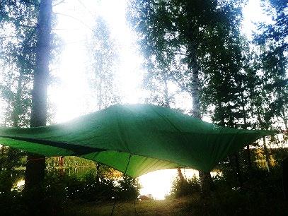 . Varaa paikkasi Kälviän luontohotellista 31.8. Olemme tänäkin vuonna mukana Suomen Ladun Nuku yö ulkonakampanjassa. Tule nukkumaan kanssamme yö ulkona. Tarjolla erilaisia majoitteita.