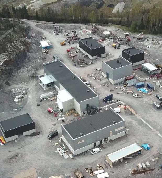 KOMPRESSORIASEMA INKOO Yksi sähkökäyttöinen ILC kompressori, teho 6,4 MW, taajuusmuuntajakäyttö Kapasiteetti: 300,000 m³/h Suurin purkupaine: 80 bar Miehittämätön laitos, kaukokäyttö ja -valvonta