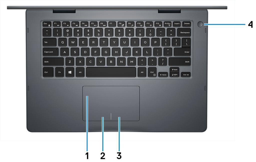 4 USB 3.1 Gen 1 -portti Sellaisten oheislaitteiden kuten ulkoisten tallennuslaitteiden ja tulostimien kytkemiseen. Tiedonsiirtonopeus on enintään 5 Gbps. 5 USB 3.