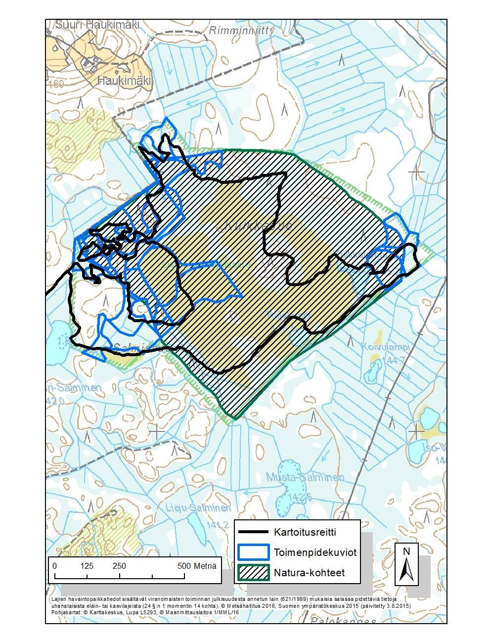 TULOKSET Kartoitusjälki Kuva