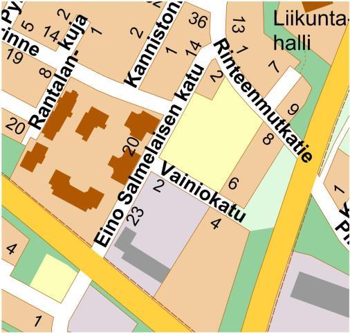 2 1 PERUS- JA TUNNISTETIEDOT 1.1 Tunnistetiedot Asemakaavan muutos koskee Rahkolan kaupunginosan (3) osakorttelia 16, kiinteistöjen 143-406-12-5 ja 143-406-12-7 aluetta.