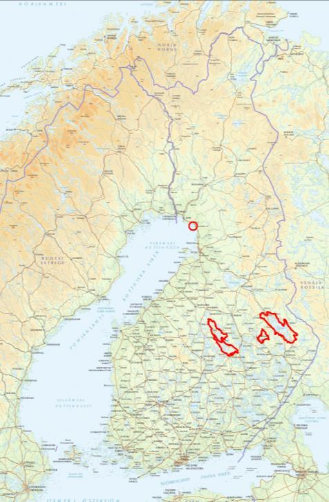 Muut rajoitusalueet (VHS, IHN) IHN-taudin rajoitusvyöhykkeet ja seuranta-alueet Lohia tai kirjolohia tai IHN-taudin levittäjälajeja ei saa siirtää muualle Suomeen Rajoitusvyöhykkeille ei saa siirtää