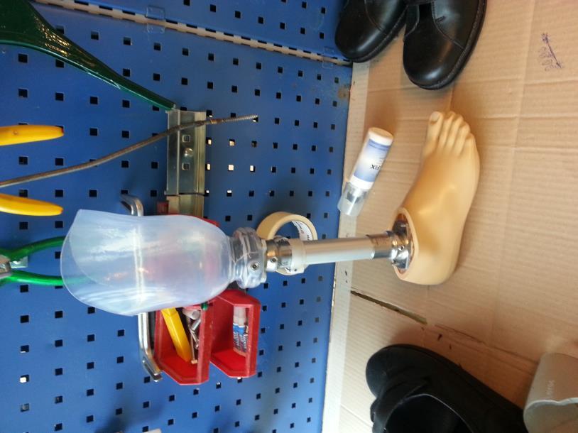 Osina Sach jalkaterä, sääriputki, adapteri ja Dynamic Vacuum proteesin venttiili osa sekä