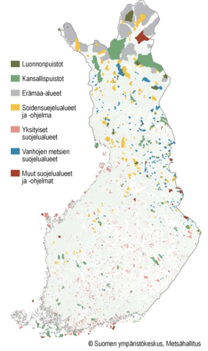 4 YMPÄRISTÖTAVOITTEIDEN LÄPÄISEVYYS Haaste: Luonnon monimuotoisuuden turvaaminen keskittyy alueiden eristämiseen (Osa)ratkaisu 1: Suojelun arkipäiväistäminen sektorirajat ylittävästi YK:n