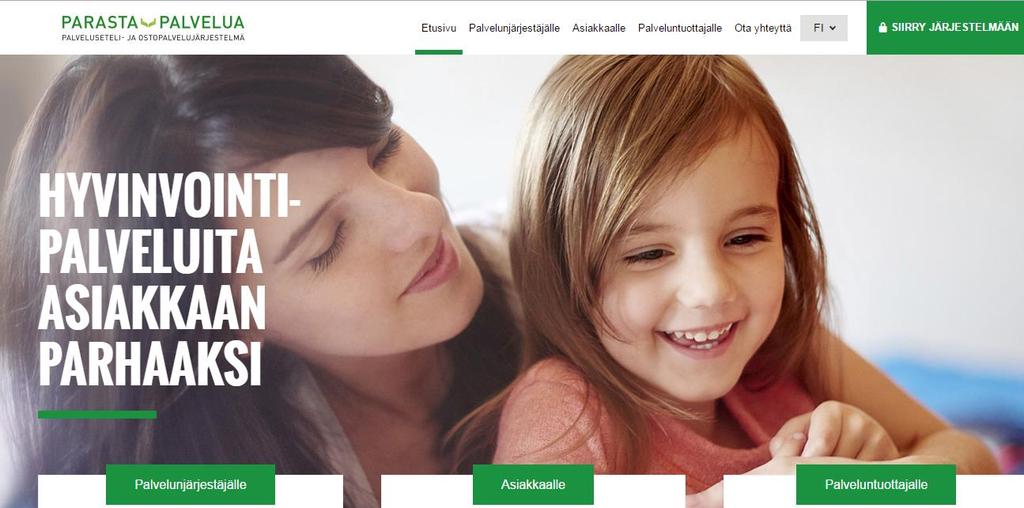 1 Johdanto Parasta palvelua - PSOP - Palveluseteli- ja ostopalvelujärjestelmä - on valtakunnallinen verkkopalvelu, jolla voi hallinnoida palveluseteleinä ja ostopalveluina järjestettäviä palveluita.