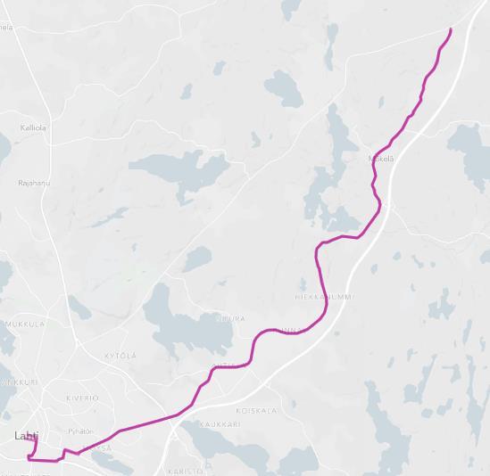 Linja 23 Mäkelä Seesta - Kauppatori Linja ajaa arkisin ruuhka-aikoina nykyiseen tapaan Mäkelästä Seestan ja Hiekkanummen kautta Kauppatorille.