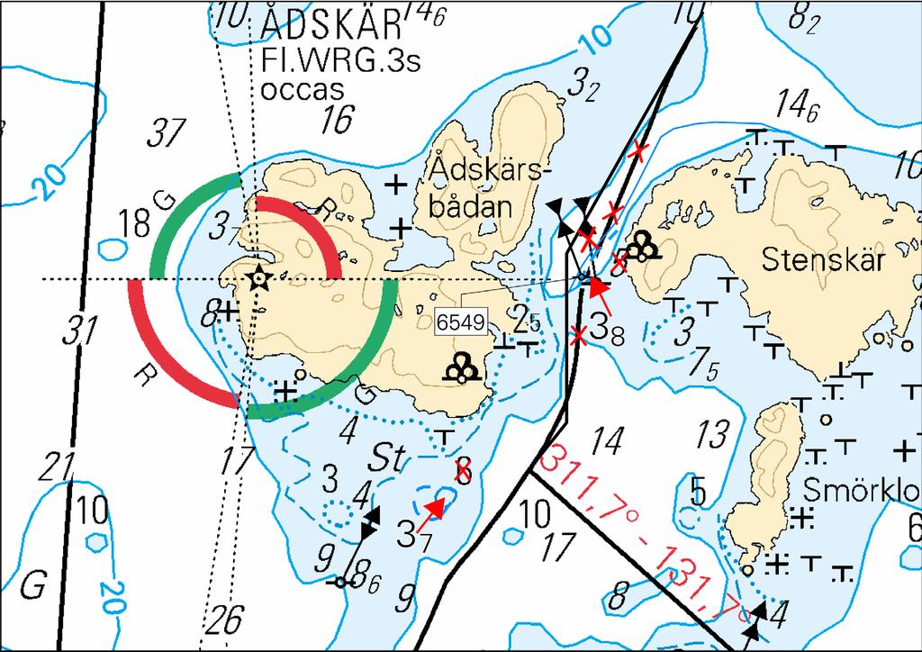 Viite/Referens/Reference: 1 34 (INT 1130) 352 /2016 C760 356 /2016 352 /2016 34, C760 2 vanha keskilinja den befintliga mittlinjen existing centre line (1) 60 21.435'N (2) 60 21.093'N (3) 60 20.
