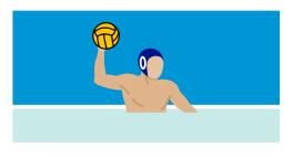 VP 22.8 Haitata tai muulla tavalla estää vapaa liikkuminen vastustajalta, joka ei käsittele palloa, sisältäen uimisen vastustajan olkapäille, selkään tai jalkojen päälle.