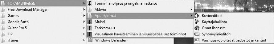 Toiminnanohjaus ja ongelmanratkaisu Aktivoi Apuohjelmat Toiminnanohjauksen ja ongelmanratkaisun häiriöiden kognitiiviseen kuntoutukseen tarkoitetun ohjelmiston pääkäyttöliittymä.