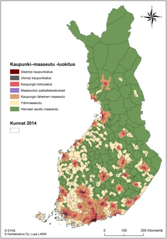 Osaaminen ja työllisyys - OTE 3. Kansalaistoiminta ja hyvinvointi - Kahvee 4. Elinvoimainen toimintaympäristö - Maaseudun INFRA 5.