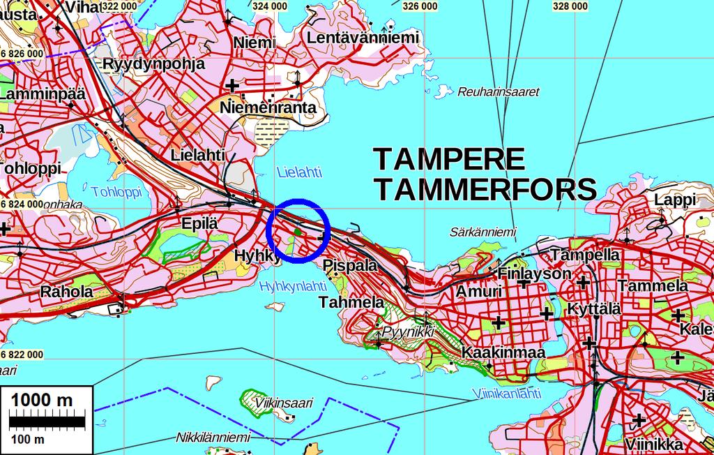 3 Karttoja ja ilmakuvia Tutkimusalue on