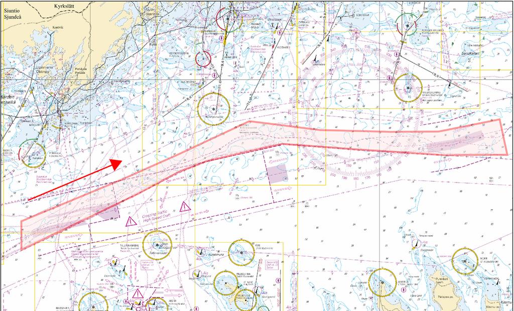 Tiedotuksia/Upplysningar /Announcements *264(T) /2018 (2018-09-10) Suomi. Suomenlahti. TSS OFF KALLBÅDAGRUND. TSS OFF PORKKALA LIGHTHOUSE. Nord Stream kaasuputken putkenlaskutöitä. Finland.