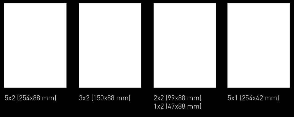 3x2 150 x 88 502 1/10-sivu 2x2 99 x 88 338