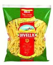 Gluteeniton Fusillipasta, valmistettu maissija riisijauhoista. Perinteinen Penne-pasta tummana täysjyväversiona.
