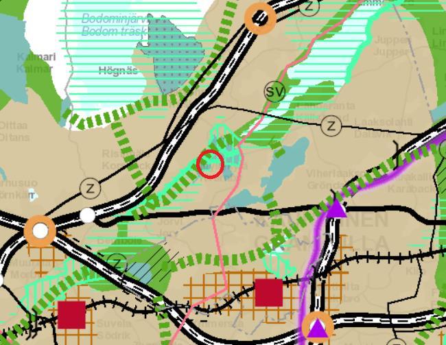 s. 2 / 8 LÄHTÖKOHDAT Suunnittelualue Suunnittelualue sijaitsee Järvenperässä Kuninkaantien varrella Träskändan kartanon lounaispuolella. Suunnittelualue käsittää kiinteistön 7:51 (os.