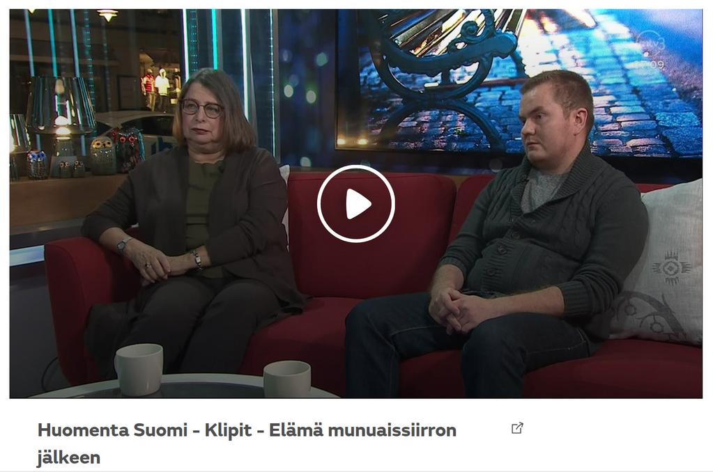 Kotisivut ja sosiaalinen media Toiminnan kotisivut osoitteissa elinluovutuskortti.fi, kyllaelinluovutukselle.fi, lahjaelamalle.fi ja lahjaelamalle.