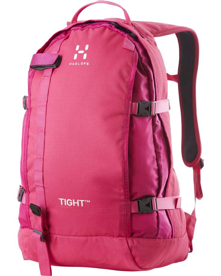 TIGHT TIGHT is Haglöfs classic action backpack, made to fit tightly on the back and to follow the movements of the body. The backpack was launched already in 1993 and is still going strong.