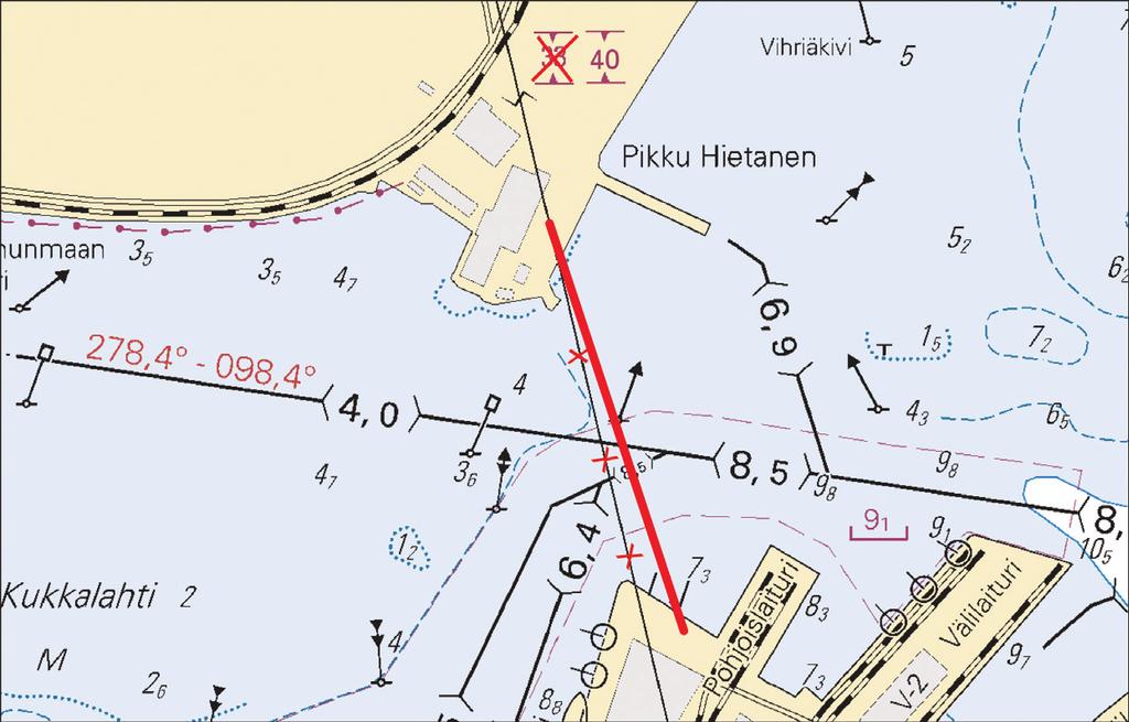 7 Ei merikartan mittakaavassa - Inte i sjökortets skala - Not to scale of chart (LV/TV/FTA, Helsinki/Helsingfors 2012) II Saaristomeri ja Ahvenanmeri Skärgårdshavet och Ålands hav Archipelago Sea and