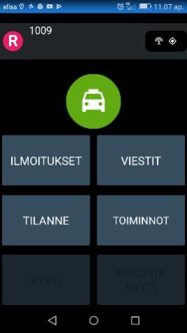 6 Poca-laitteen sulkeminen Katkaise yhteys Autolaitteen ja Pocan väliltä, minkä jälkeen Pocan tila muuttuu ei aktviiseksi. 1. Katkaise yhteys a.