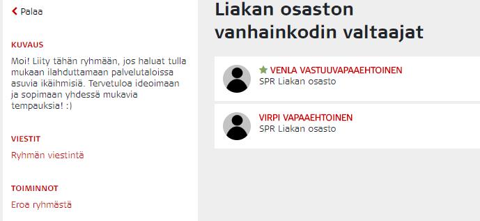 Avoimet ryhmät Avoimet ryhmät ovat kaikille avoimia vapaaehtoisten omia ryhmiä.