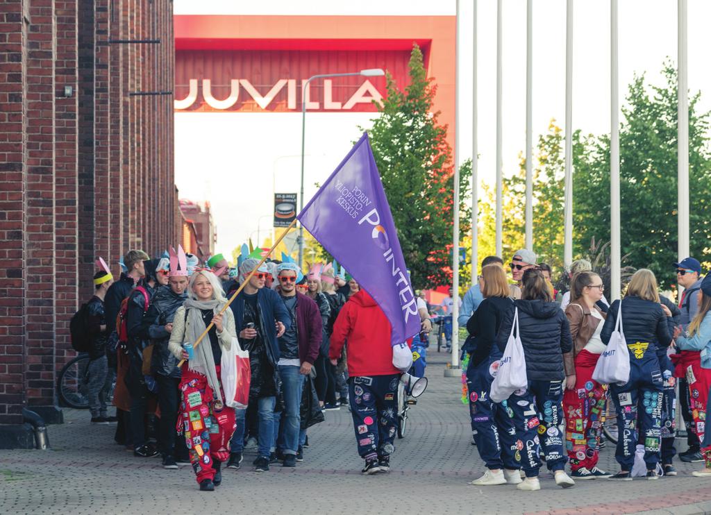 ALKUSANAT Hei puput, huput ja luput! Tervetuloa opiskelemaan Porin yliopistokeskukseen!