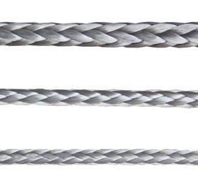Polyesteri- ja Polypropeeni köydet P-Core Rakenne: 12 säikeistä HT Polyesteriä 3070 P-core silver