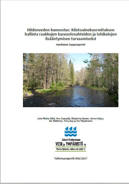 Tulosten jakaminen asiakkaalle www.vesiensuojelu.