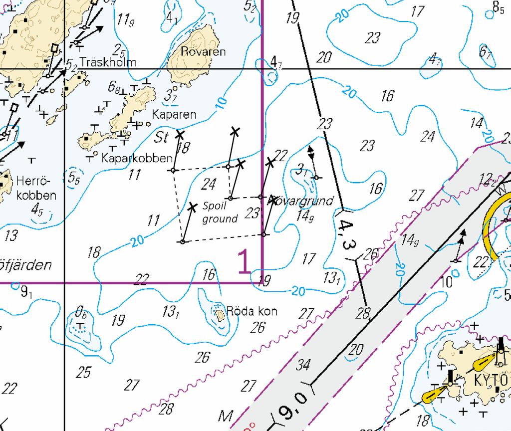 ( Traficom, Helsinki/Helsingfors 2019 ) Tm/UfS/NtM 20 20.07.2019 *167 /2019 (2019-07-19) Suomi. Suomenlahti. Raasepori. Turvalaitteet Finland. Finska viken. Raseborg.