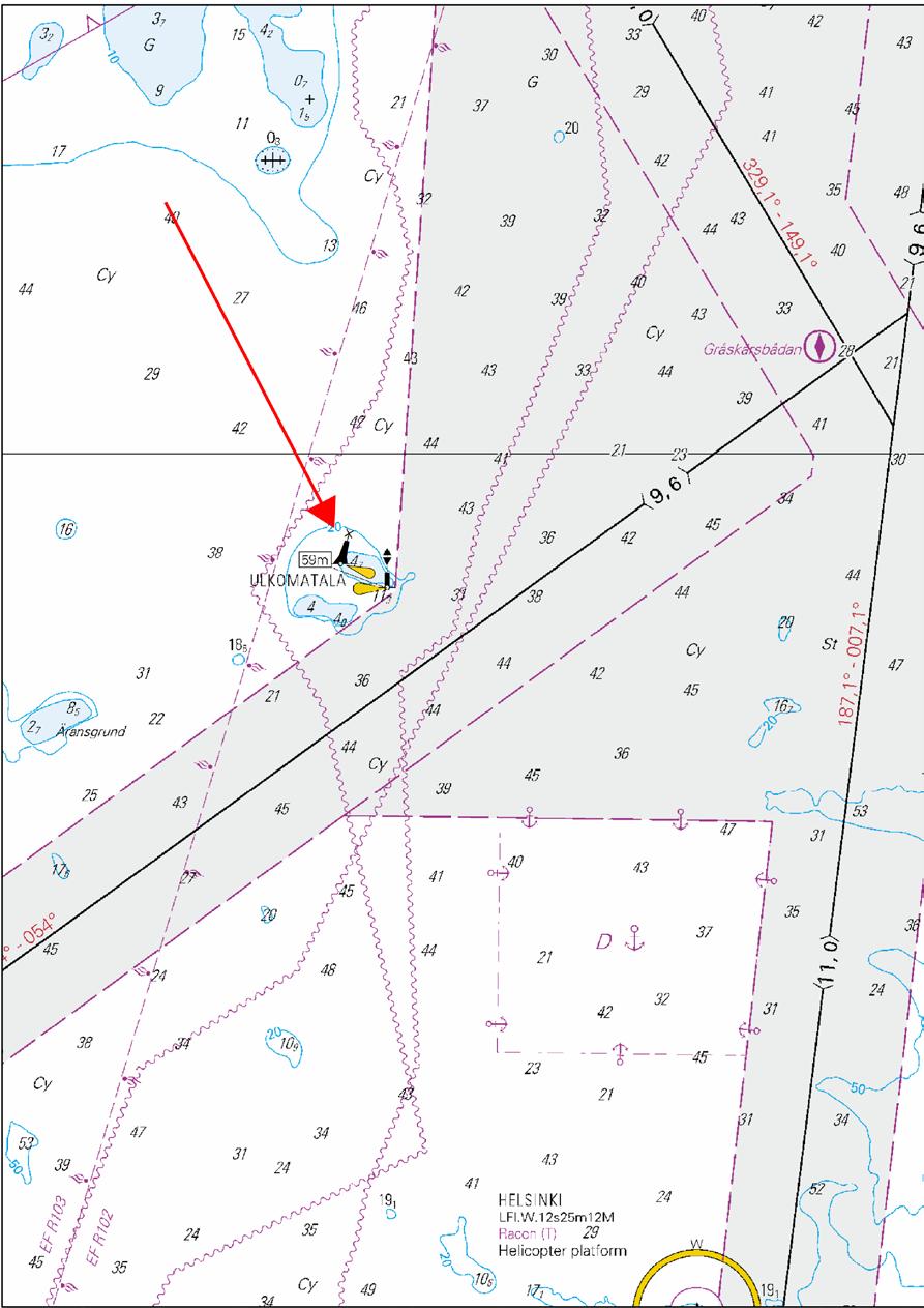 ( Traficom, Helsinki/Helsingfors 2019 ) Tm/UfS/NtM 17 20.06.2019 *130 /2019 (2019-06-19) Suomi. Suomenlahti. Espoo - Suomen talousvyöhyke (EEZ). Kaapelit ja johdot Finland. Finska viken.