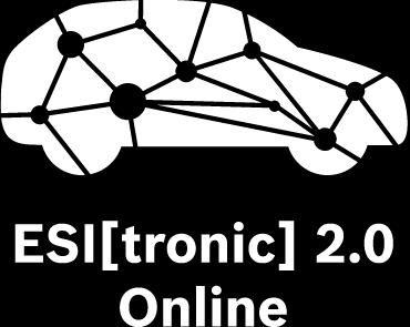 0 Online täyttää nämä vaatimukset mennen vielä pidemmälle: Boschin tehokas ECU-diagnostiikka ohjaa askel askeleelta johtaen vian aiheuttajaan tarjoten sinulle välittömästi kaikki tiedot, joita