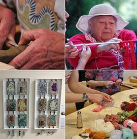 Uusi opaskirja ikäihmisten taideja käsityöpajojen ohjaamiseen Handmade Wellbeing Handbook antaa käsityöpajojen ohjaajalle tietoa ja ideoita oman pedagogisen ajattelun kehittämiseen ja
