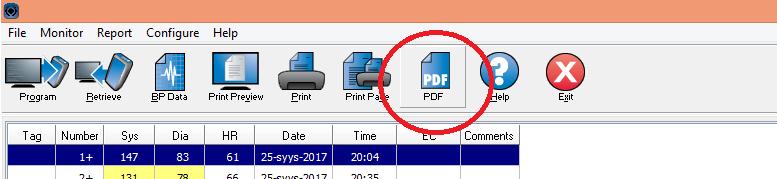 syntymävuoden, eli esimerkiksi KP1977. Tallenna PDF-tiedosto esimerkiksi työpöydälle mistä löydät sen helposti ja nopeasti. Kuva 16 PDF-raportin tallentaminen 10.