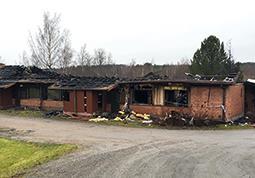 Vanhemmat Ullakon rivitalot, palo-osastointi joiden ullakkotilaa ei ole palo-osastoitu, ovat palon kannalta erityisen riskin kohteena.