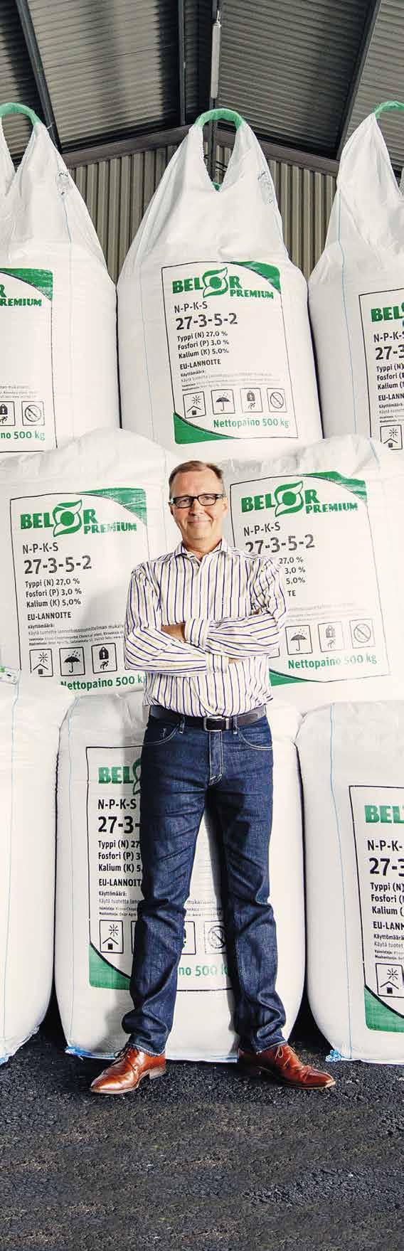 Toimitusjohtajan TERVEHDYS Belor Agro Oy on 2007 perustettu yritys, joka tarjoaa suomalaiselle viljelijälle korkealuokkaisen ja laadukkaan vaihtoehdon lannoitukseen.
