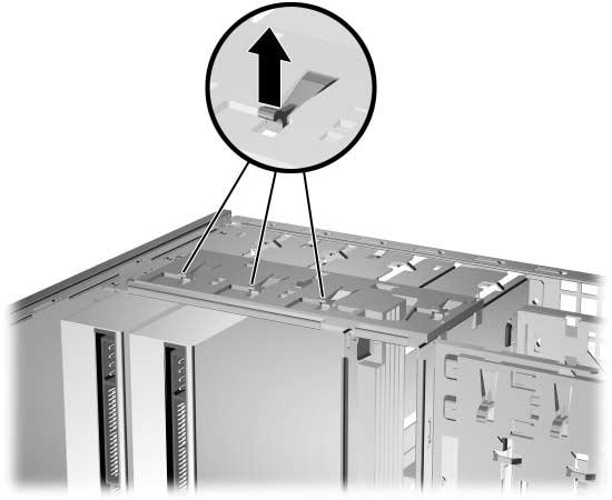 Tuotteen ominaisuudet Minitornin muuttaminen pöytäkokoonpanoksi 1. Jos olet lukinnut Smart Cover -lukon, käynnistä tietokone uudelleen ja siirry tietokoneen asetusohjelmaan, jotta voit avata lukon. 2.