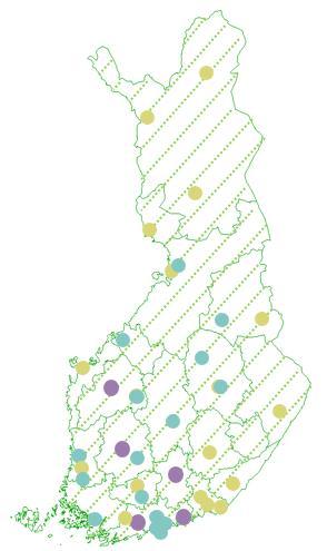 Tavoitteena jokaiseen maakuntaan vähintään kaksi Yhteistä keittiötä Yhteinen keittiö lähtötilanne 1.