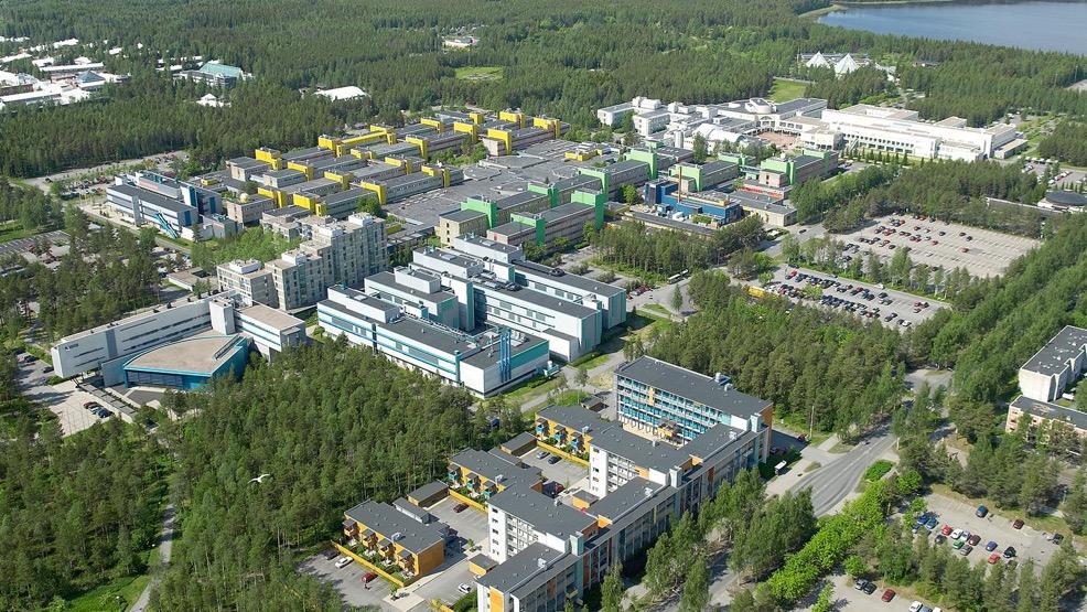 Oulu Campus, Linnanmaa 1. Teknologian tutkimuskeskus VTT Technopolis 2. Elintarviketurvallisuusvirasto (Evira) 3. Luonnonvarakeskus (LUKE) Suomen ympäristökeskus (SYKE) 4.