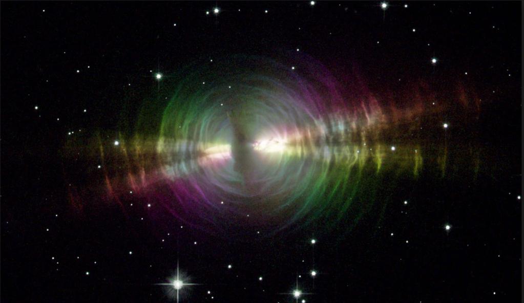 Protoplanetaarinen sumu The Egg Nebula Image