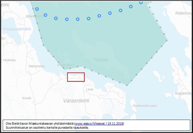 Puulan rantayleiskaavan muutos 2018, Aholan tila 3 1.