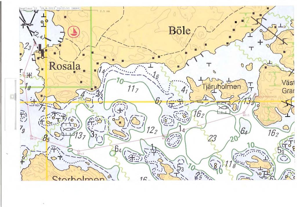 1 0,5 nm /' /./ / /././ Bole /--',-// /...,,-) /... / 2 3 '" "- \ / -. r-_..._---... " j I. '. " \ Rosala - Norrvik T GCJ.- If - \'. r -...:... 1 '\f P:t:. I. r, \'" () - ---, R \. \ '_ r'/ _... ) ---.