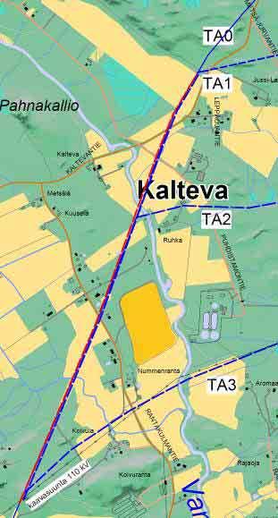 maanomistajille, voimajohdon siirtoa haluavan kolmannen osapuolen hankkivan uuden reitin johtoalueen ja sille käyttöoikeuden supistuksen voimajohdon haltijan käyttöön veloituksetta.