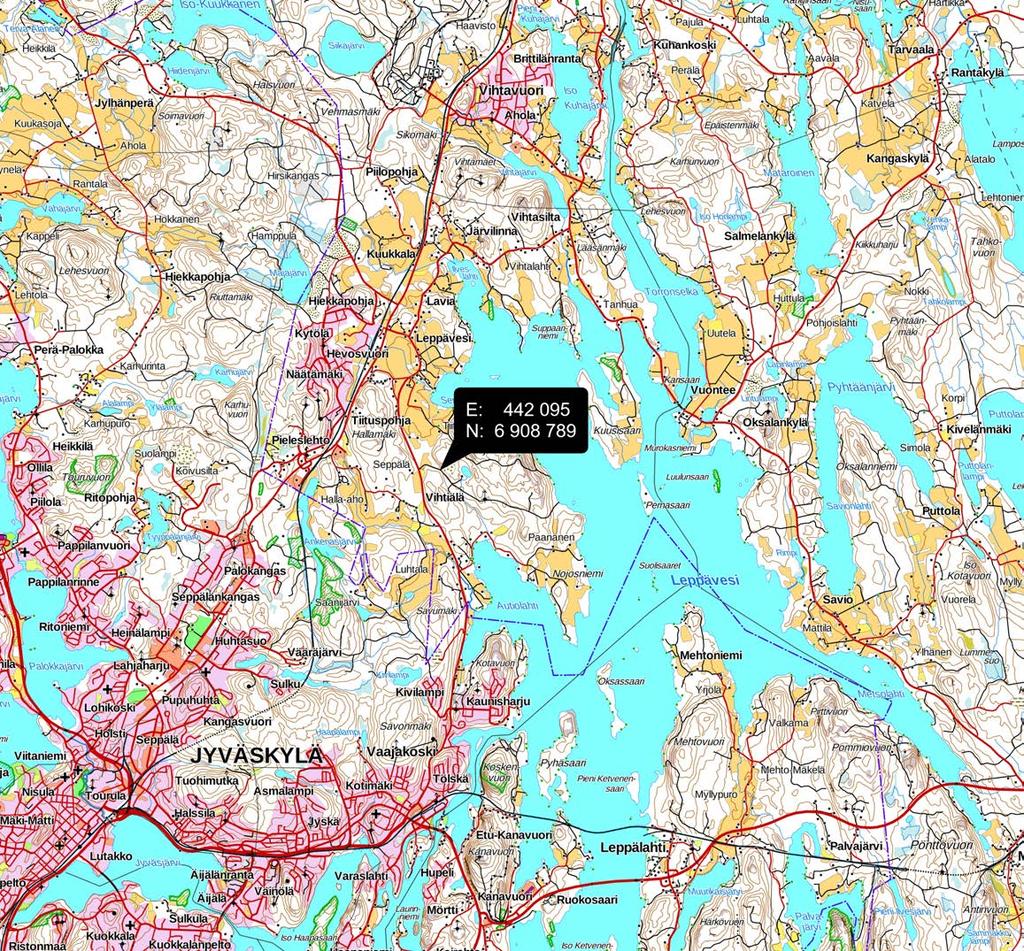 Ympäristökarttapalvelu Karpalo 20-kesä-2019 Sijainti, Lamminmäki