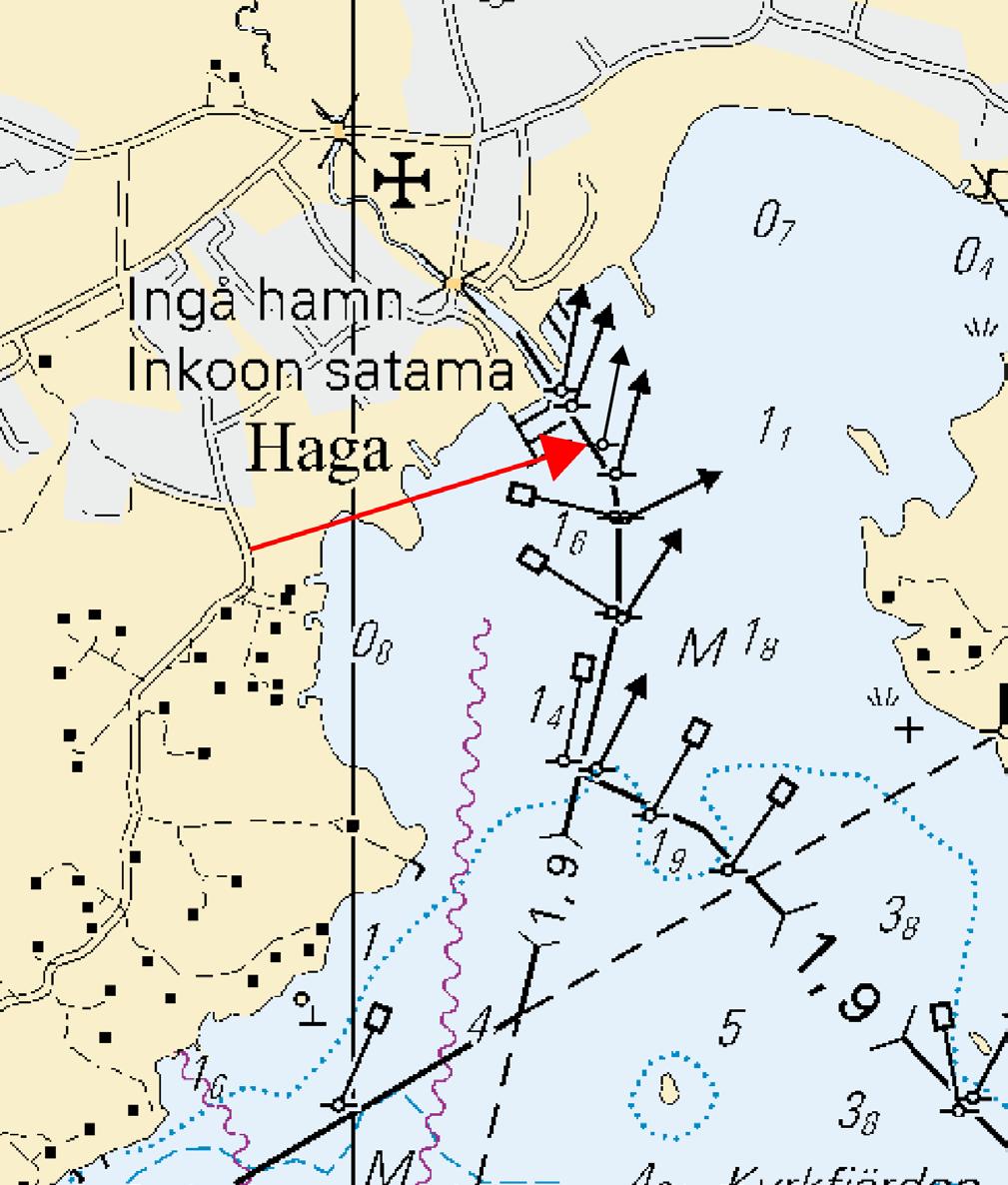 Suomenlahti/Finska viken/gulf of Finland *276 /2018 (2018-09-20) Suomi. Suomenlahti. Inkoo. Turvalaitteet Finland. Finska viken. Ingå.