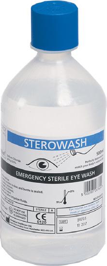 Koodi SILMSPRAYK Silmähuuhdespray 250 ml Useasti käytettävä, steriili huuhde haavojen ja silmien huuhteluun.