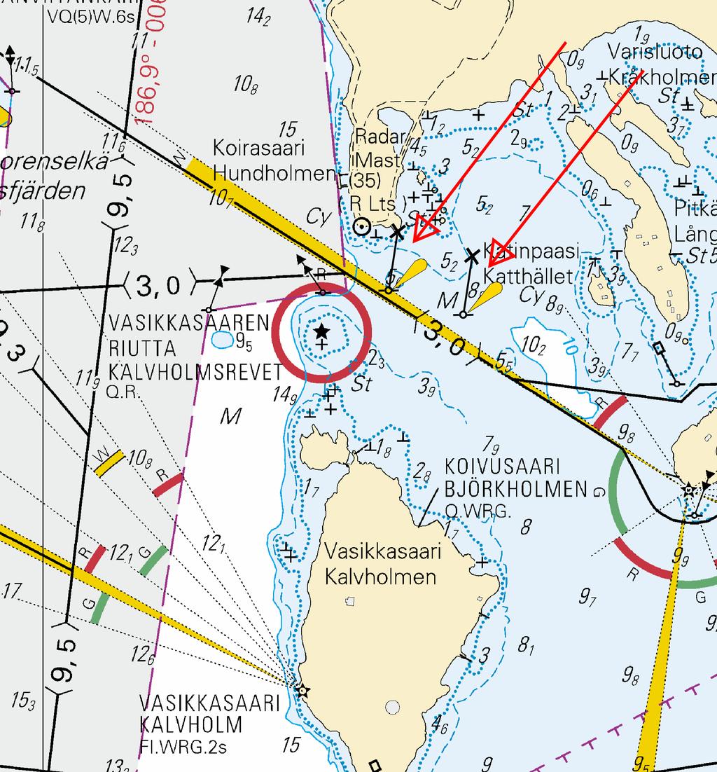 Suomenlahti/Finska viken/gulf of Finland *156(T) /019 (019-07-10) Suomi. Suomenlahti. Helsinki. Koirasaari. Turvalaitteet Finland. Finska viken. Helsingfors. Hundholmen. Säkerhetsanordningar Finland.